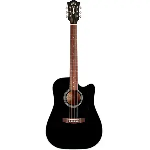 Guild Westerly Collection D-140CE Black guitare électro-acoustique fol...