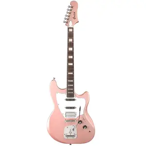 Guild Newark St. Collection Surfliner Deluxe Rose Quartz Metallic guitare électrique