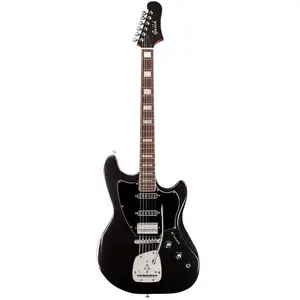 Guild Newark St. Collection Surfliner Deluxe Black Metallic guitare électrique
