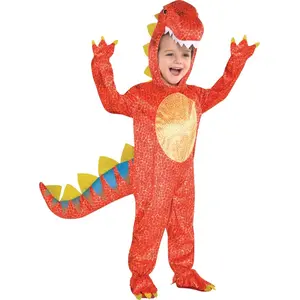 Amscan - 844661-55 - Costume de dinosaure en dinomite - 4-6 ans, Orange, MulticoreVendu paramazon