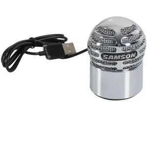 Comparateur de prix : Samson Mereorite USB Microphone à Condensateur, Chrome