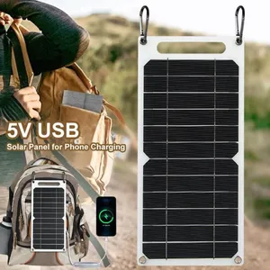 MOOHOP Panneau Solaire, Portable 6W Extérieur IP65 Panneau Solaire Éta...Vendu parcdiscount