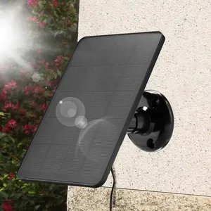 MOOHOP Panneau Solaire pour Caméra de Sécurité, Panneau Solaire USB 5W... pas cher