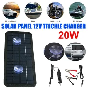 Panneau Solaire - MOOHOP - 20W - Silicium Monocristallin - 18V - Énergie Solaire d'Appoint pas cher