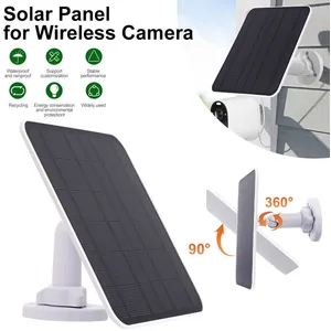 MOOHOP Panneau solaire-pour camera de surveillance solaire Arlo Pro 4,...Vendu parcdiscount