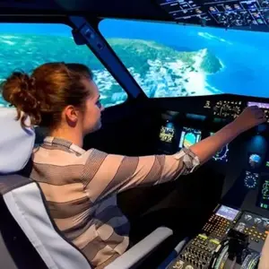 Simulateur de Vol en Avion de Ligne près de Genève