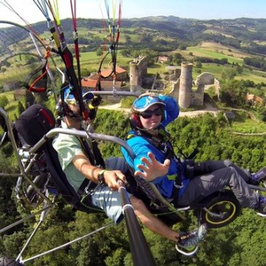 Baptême en Paramoteur - Survol des Volcans d'Auvergne pas cher