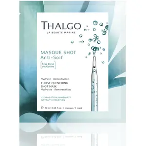 Thalgo - Masque Shot Anti Soif Hydrate - Remineralise 1 Sachet 20ml pas cher