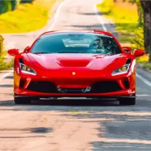 Pilotage sur Route en Ferrari F8 Tributo à Tours