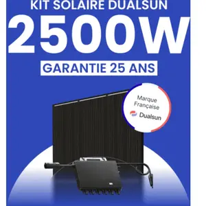 Kit Solaire 2500W Marque française - Micro onduleurs TSUNVendu parmon-kit-solaire