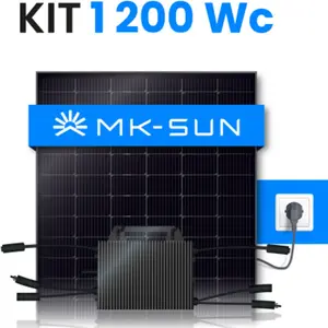 MKSun Kit solaire MK-SUN 1200Wc pas cher
