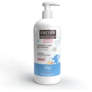 Cattier - Liniment - Lait Nettoyant Pour Le Change Sans Parfum 500ml pas cher