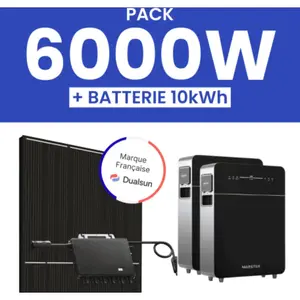 Kit solaire 6000W Dualsun avec Pack Batterie Marstek 10kWhVendu parmon-kit-solaire