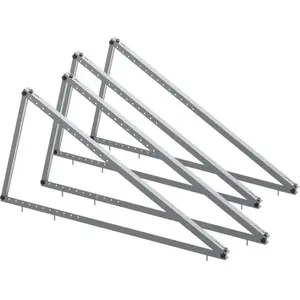supports pour panneaux solaires, Plancher/Toit plat (pour deux panneau...