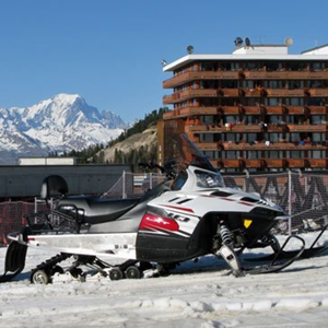 Randonnée en Scooter des Neiges à La Plagne