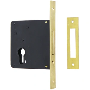CISA Serrure monopoint à larder axe à 50 mm pêne dormant têtière laiton CIS... pas cher
