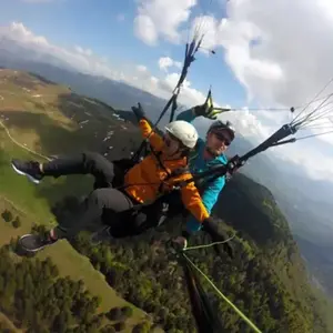 Baptême en Parapente - Survol de Sapenay