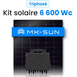 MKSun Kit solaire 6600W MK-Sun Triphasé Micro-onduleurs QT2 pas cher