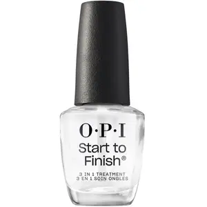 Opi - Start To Finish Soin Ongles 3 En 1 : Base, Top Coat & Durcisseur...