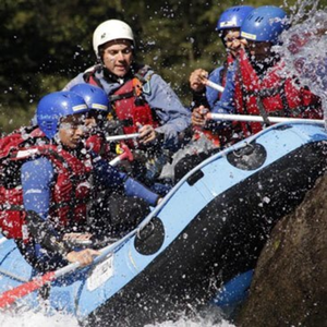 Descente Sportive en Rafting à Aime en Savoie pas cher