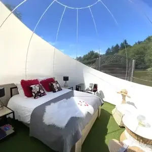 Nuit en Bulle sur l'Eau à La Roche Maurice près de Landerneau pas cher