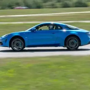 Baptême en Alpine A110S - Circuit de Chenevières