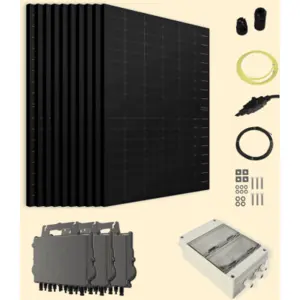 Kit solaire 5000W DMEGC   Micro-onduleurs QT2 Triphasé pas cher