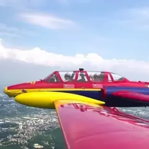 Vol en Avion de Chasse Fouga Magister à Valence