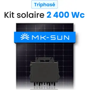 Kit solaire 2400W MK-Sun Triphasé   Micro-onduleurs QT2Vendu parmon-kit-solaire