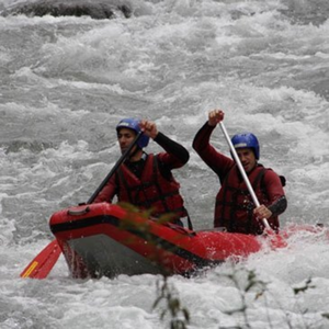 Descente Sportive en Canoë Raft sur l'Isère à Aime pas cher