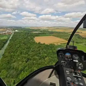 Baptême en Hélicoptère à Reims