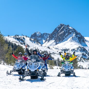 Randonnée en Scooter des Neiges près d'Ax-les-Thermes pas cher
