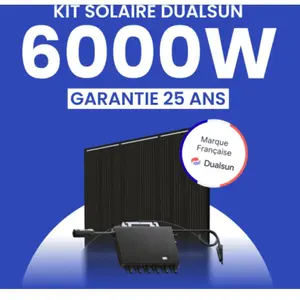 Kit Solaire 6000W Marque française - Micro onduleurs TSUNVendu parmon-kit-solaire