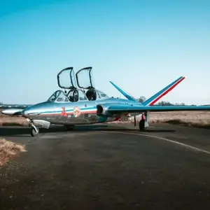 Vol en Avion de Chasse Fouga près d'Amiens - La Baie de Somme pas cher
