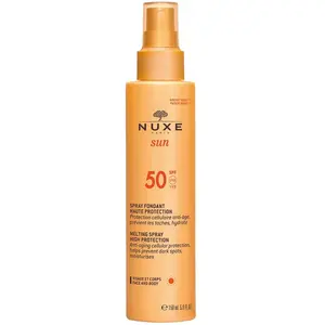 Nuxe - Spray Solaire Visage Et Corps Haute Protection Spf 50 Nuxe Sun ... pas cher