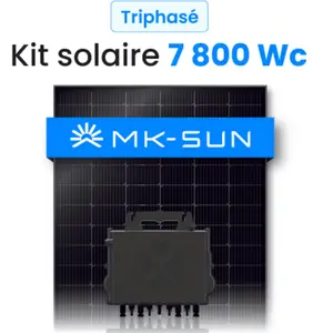 MKSun Kit solaire 7800W MK-Sun Triphasé   Micro-onduleurs QT2 pas cher