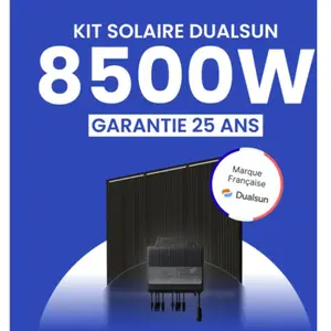 Kit solaire 8500W DualSun   Micro-onduleurs TSUNVendu parmon-kit-solaire