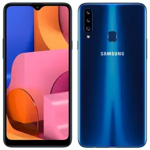Samsung Galaxy A20s 32 Go - Bleu - Débloqué pas cher
