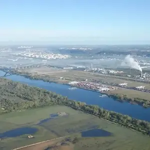 Baptême en Paramoteur - Pont de Normandie et Marais Vernier