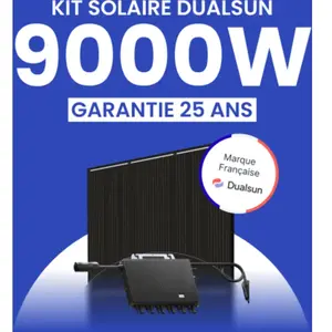 Kit Solaire 9000Wc Marque française - Micro onduleurs TSUNVendu parmon-kit-solaire
