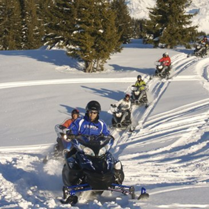 Randonnée en Scooter des Neiges aux Saisies pas cher