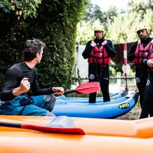 Canoë Raft sur l'Isère à La Plagne