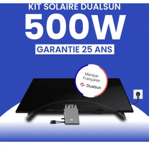 Kit panneau solaire plug and play 500W DualSunVendu parmon-kit-solaire