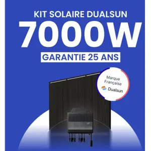 Kit solaire 7000W DualSun   Micro-onduleurs TSUNVendu parmon-kit-solaire