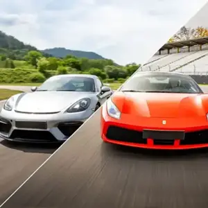 Pilotage Duo Porsche Ferrari - Circuit de Mettet