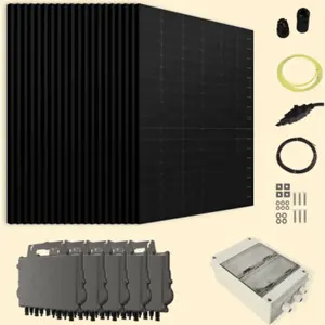 Kit solaire 10000W DMEGC   Micro-onduleurs QT2 TriphaséVendu parmon-kit-solaire