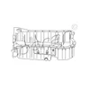 Image de TOPRAN 113 321 Carter d'huile Compatible avec VW Golf IV 3/5 portes 1J1 Golf IV Variant 1J5 Sharan I 7M8, 7M9, 7M6 Bora Berline 1J2 Bora Variant 1J6, SEAT Leon 3/5 portes 1M1