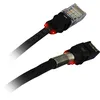 Image de PATCHSEE Lot de 10 Cordons patchsee cat 6a F/UTP noir 1,20 m