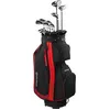Image de TaylorMade Set complet de clubs de golf RBZ 2025 (11 pièces), noir/rouge (graphite, régulier, droite)