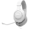 Image de Casque de jeu filaire - JBL - Quantum 100M2 - blanc - son QuantumSOUND - microphone focalisation voix